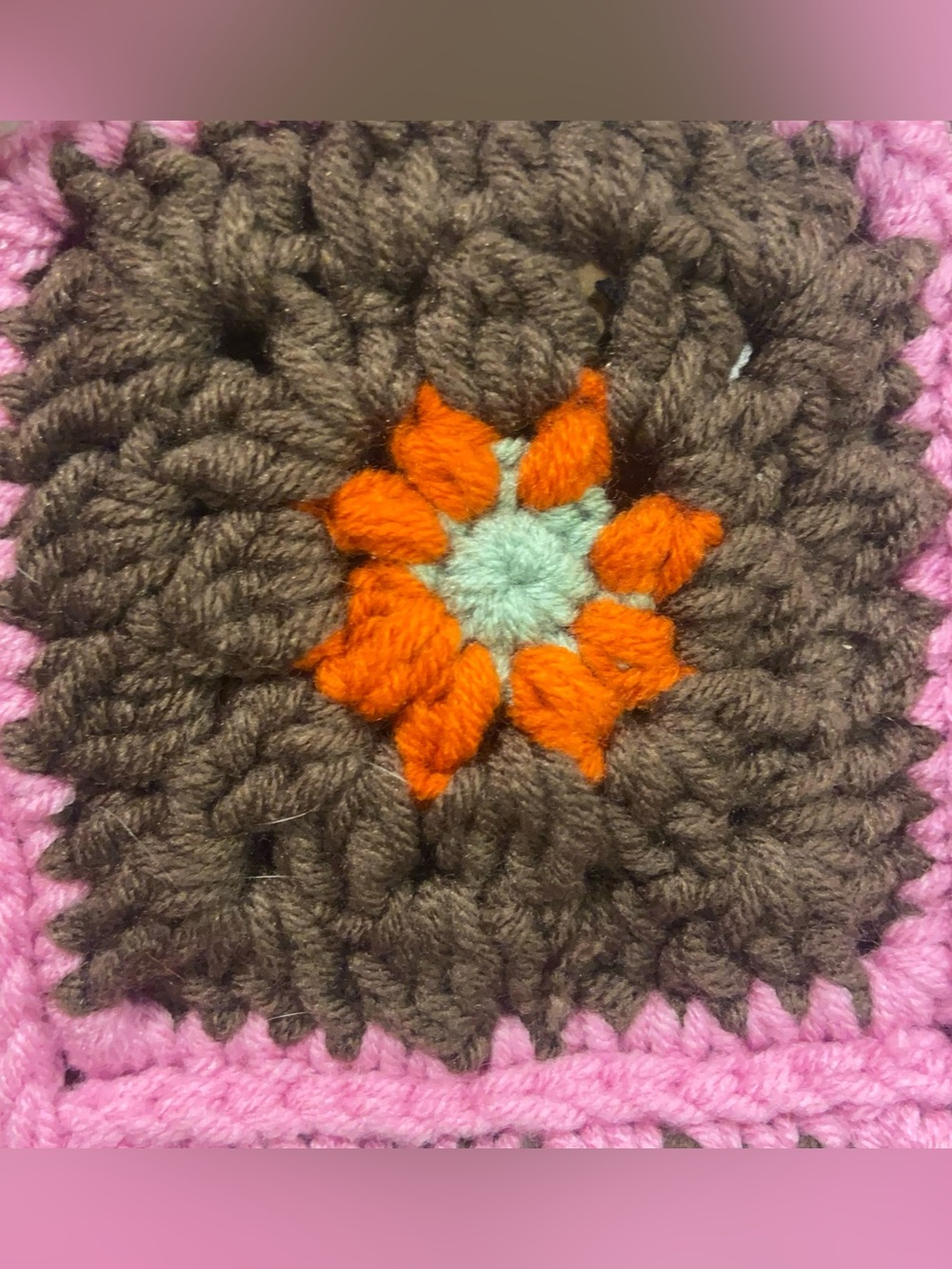 Crochet Flower Bag - Boho Floral Shoulder Purse NEW - Picture 3 of 10